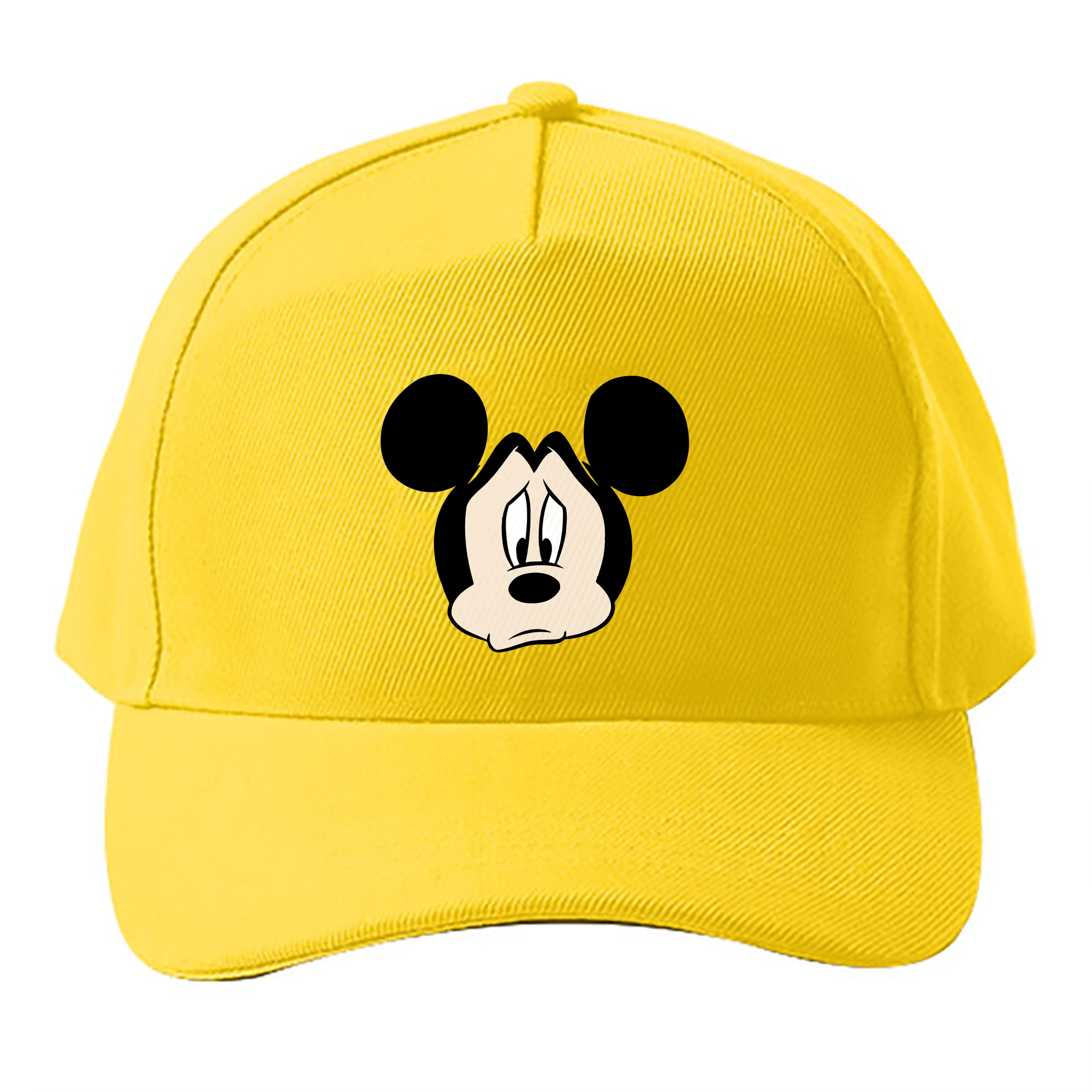 （画像用） ミッキーマウス Mickey Mouse ベースボールキャップ 綿100％ 男女兼用 帽子 スポーツ